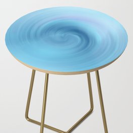 Water Blue Side Table