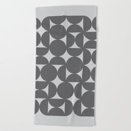 Abstract Geometric Circle Boho Beach Towel