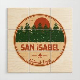 San Isabel National Forest Wood Wall Art