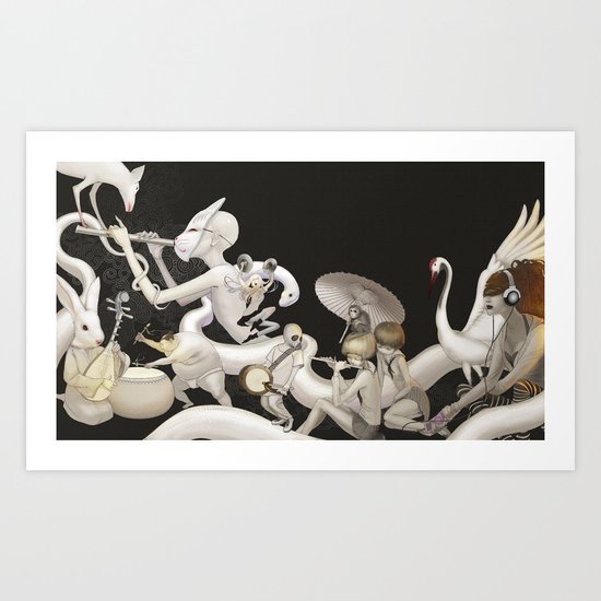 Matsuri (Festival) Art Print