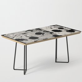 Artistic Miami Map - Black and White Coffee Table