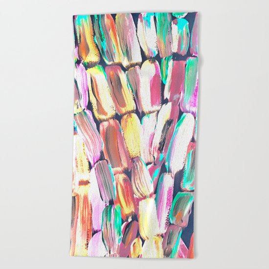Spring Fiesta Sugarcane Beach Towel