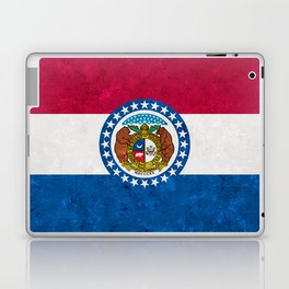 Missouri State Flag US Flags American Banner Standard Show Me State Laptop Skin