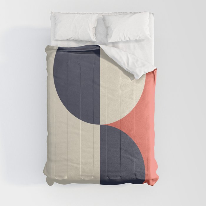 Geometric Midcentury Bauhaus Comforter