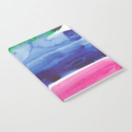Abstract Art Watercolor Painting 10 December 2021 211231 Modern Abstract Art Valourine Original  Notebook