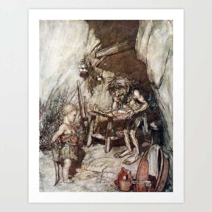 Arthur Rackham Siegfried And The Twilight Of The Gods 1911