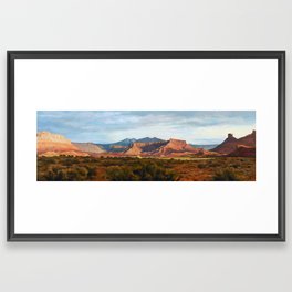 Moab Summer Evening Framed Art Print
