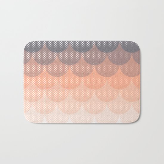 Abstract Clouds Bath Mat