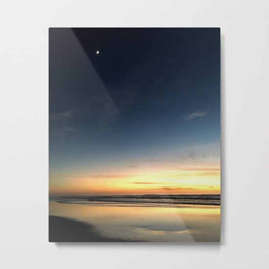CALIFORNIA SUNSET Metal Print