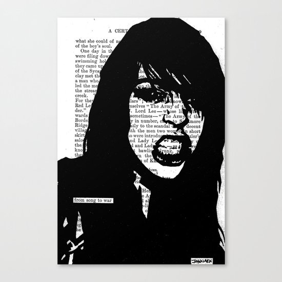 From Song to War Canvas Print