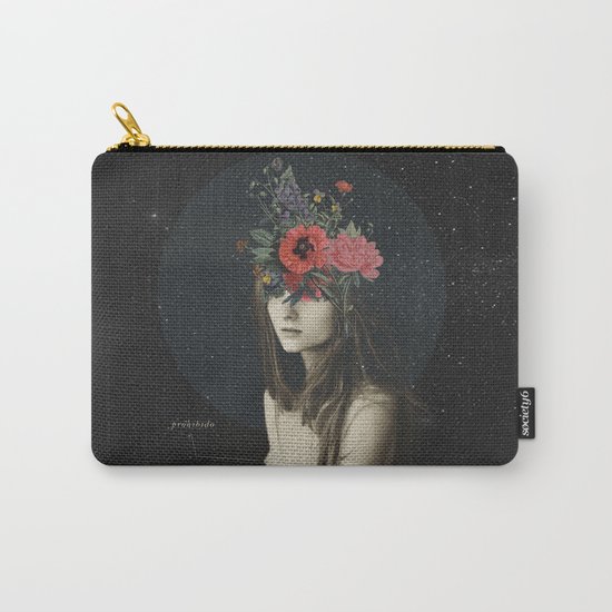mujer florero Carry-All Pouch