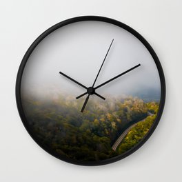 roan mountain Wall Clock