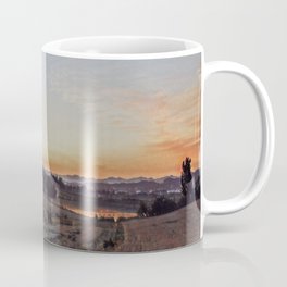 Countryside at sunset Coffee Mug