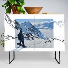 Take a Moment :: Lyngen Alps, Norway Credenza