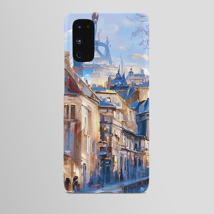 Streets of Paris Android Case