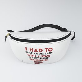 Happy Thanksgiving from Peter Parker Fanny Pack
