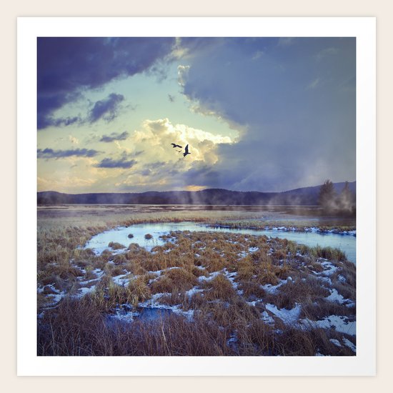Rising Mist Art Print