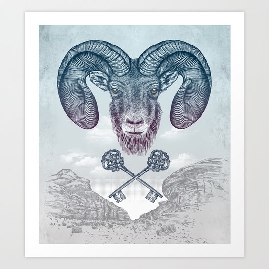 The Ram (Aries) Art Print