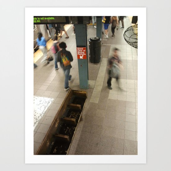 Union Station Bussle Art Print