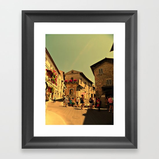 La Bella Italia. Framed Art Print