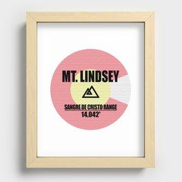Mt. Lindsey Colorado Recessed Framed Print