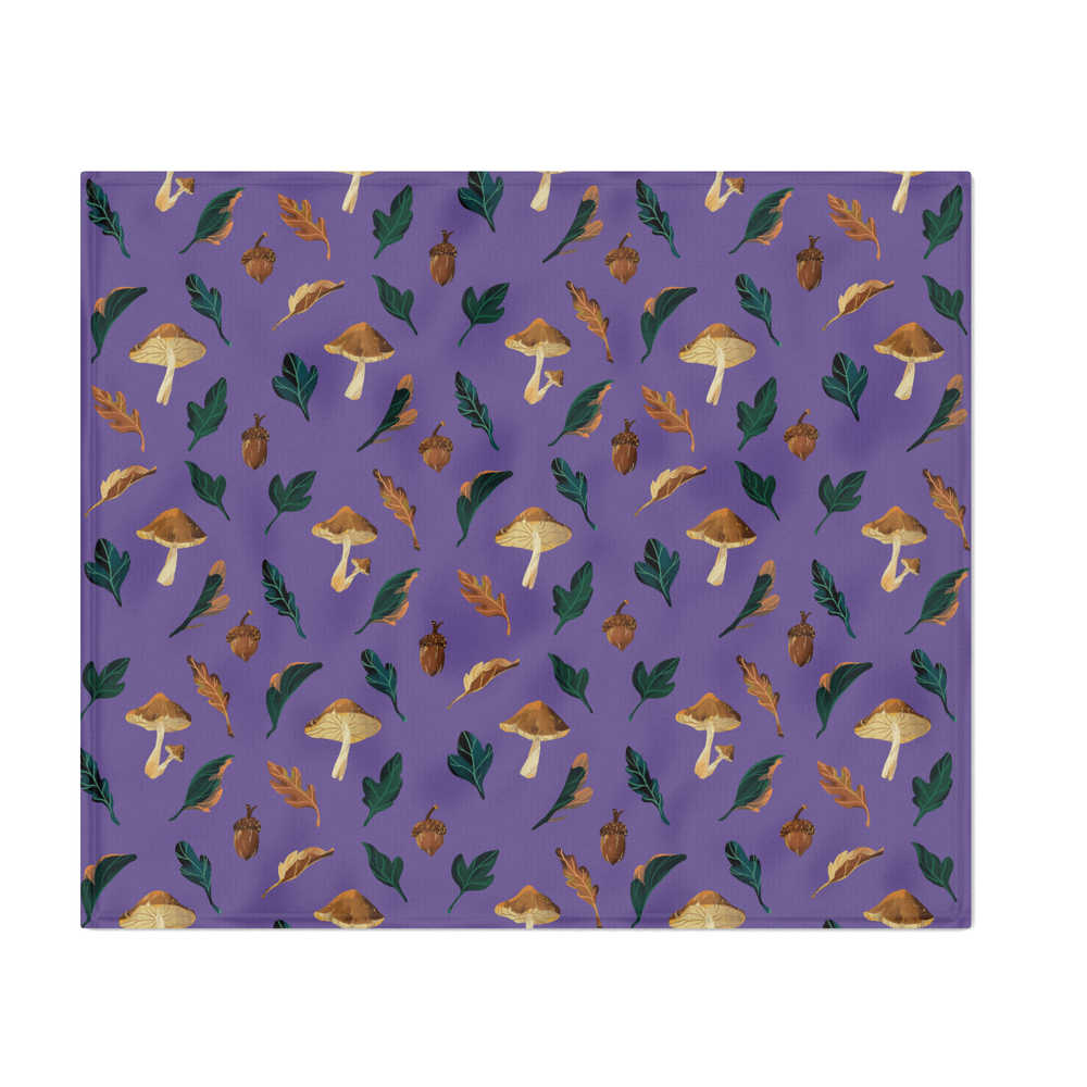 Forest Fruits Ultra Violet Throw Blanket by meertau
