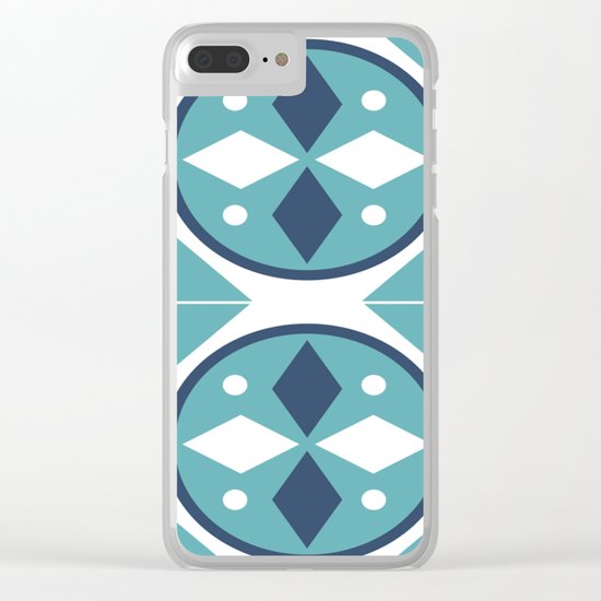 Azulejos Portugal 2 Clear iPhone Case