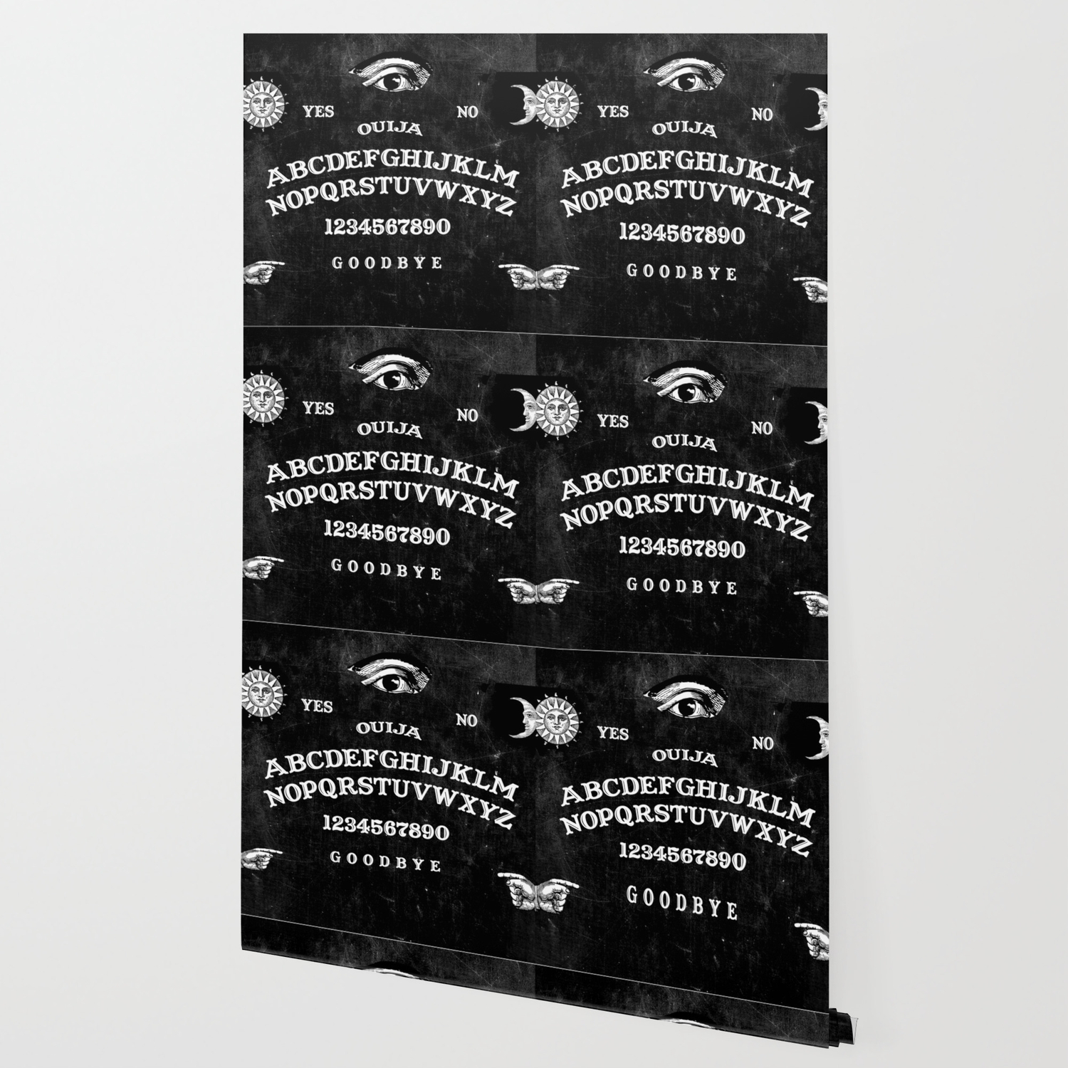 Black Ouija Wallpaper By Paula K Society6