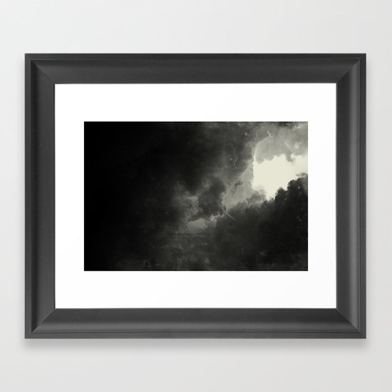 Hole In The Sky III Framed Art Print