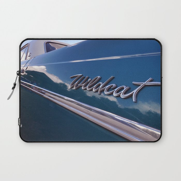 Wildcat - Classic American Blue Car Laptop Sleeve