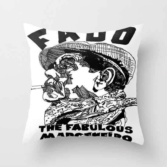Fado Marceneiro Throw Pillow