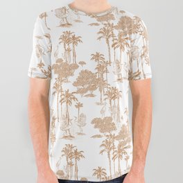 Palms Palms Palms All Over Graphic Tee