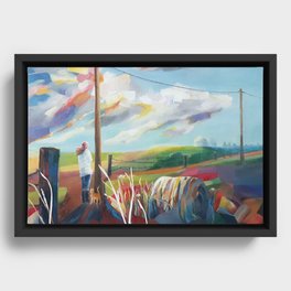 Wellington Winds Framed Canvas