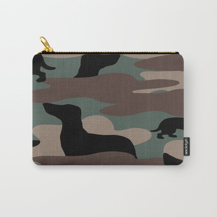 Camo Weiner Dogg Carry-All Pouch