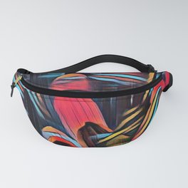 Abstract forrest Fanny Pack