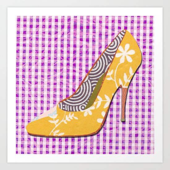 made for walking Art Print