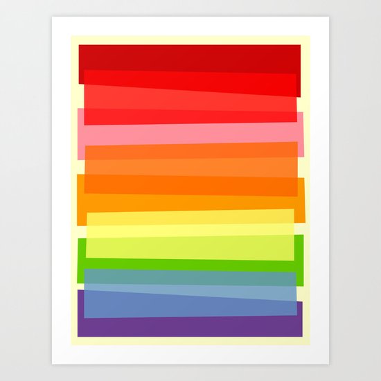 COLOUR Art Print
