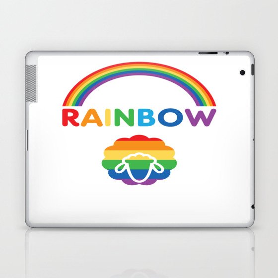 I'm The Rainbow Sheep In The Family Laptop & iPad Skin