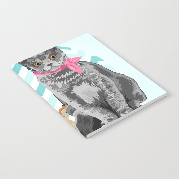 Two Lady Cats Notebook