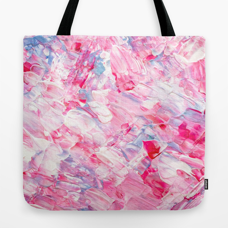 12x15-10 Magenta canvas messenger bag Futuristic Design in Old Impressions Latex Grungy Murky Surface Pastel Colors canvas beach bag Fuchsia Pink