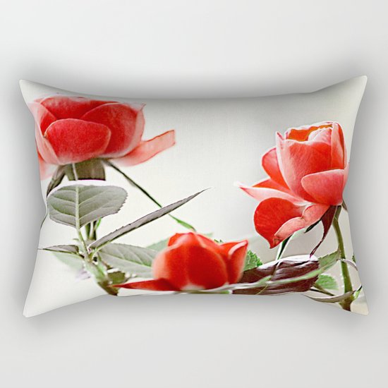 Romantic roses(8). Rectangular Pillow