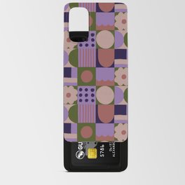 Violet tiles Android Card Case