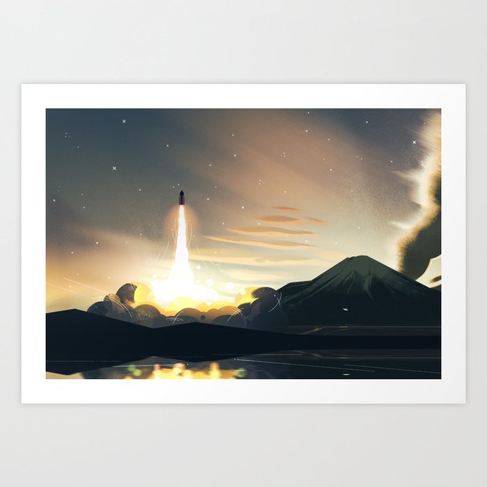 To the Stars Art Print