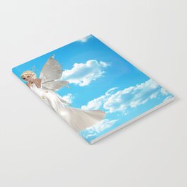 Fairy In White Dress Notebook