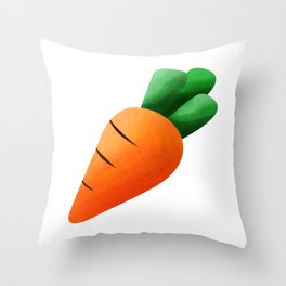 carrot Throw Pillow
