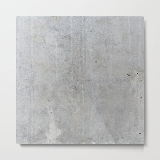 Concrete Metal Print