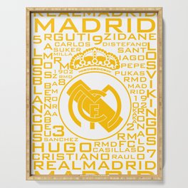 MixWords: R.Madrid Serving Tray