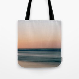 Soft summer sunset at the beach | ocean nature landscape | Color travel photography Tote Bag