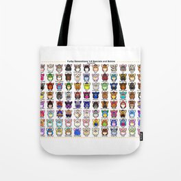 Furby Collection Tote Bag