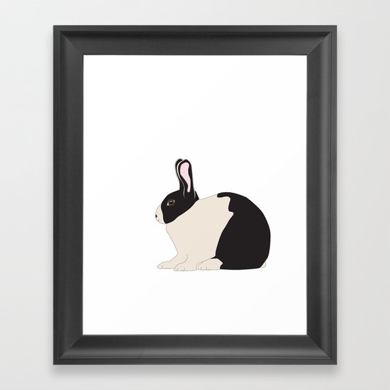 Bunny Framed Art Print